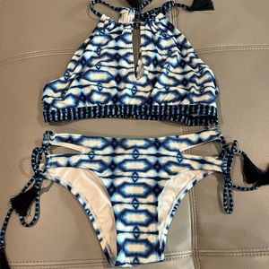 Michael Kors Blue Bikini